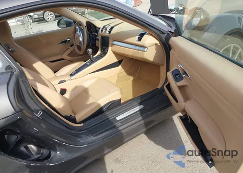 2016 Porsche Cayman из США, поврежденный, VIN WP0AA2A87GK170789